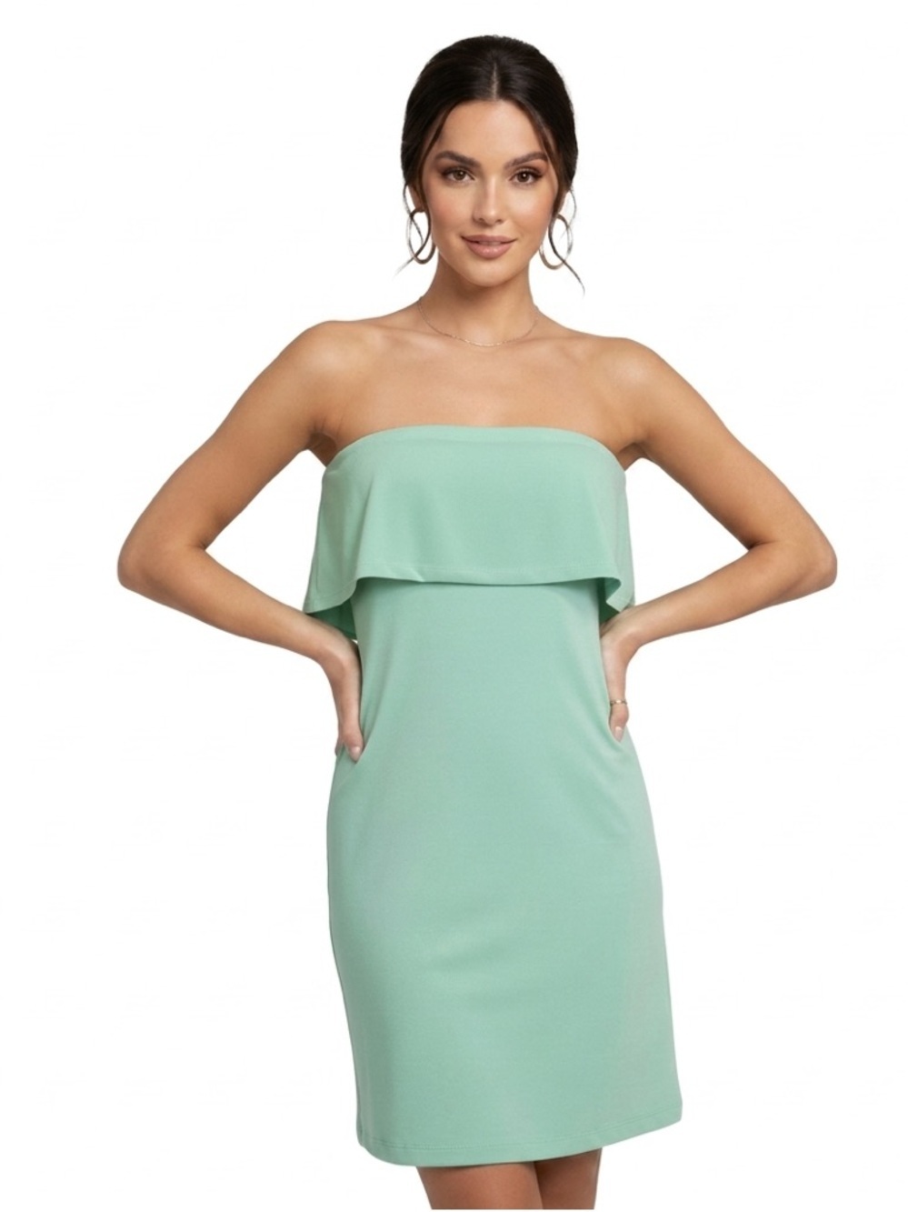 NWOT Mint green strapless dress by Awesomeness